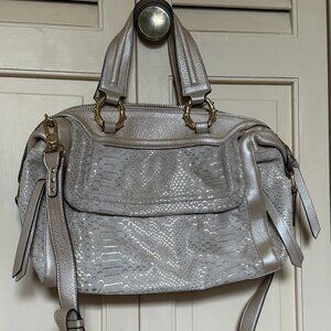 AIMEE KESTENBERG VINTAGE Y2K ERA 2000's 100% GENUINE LEATHER OVERSIZED HANDBAG